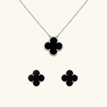 CLOVER | Argento Nero 2-Pacchetto