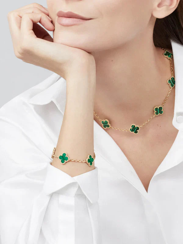 CLOVER | Bracciale Verde