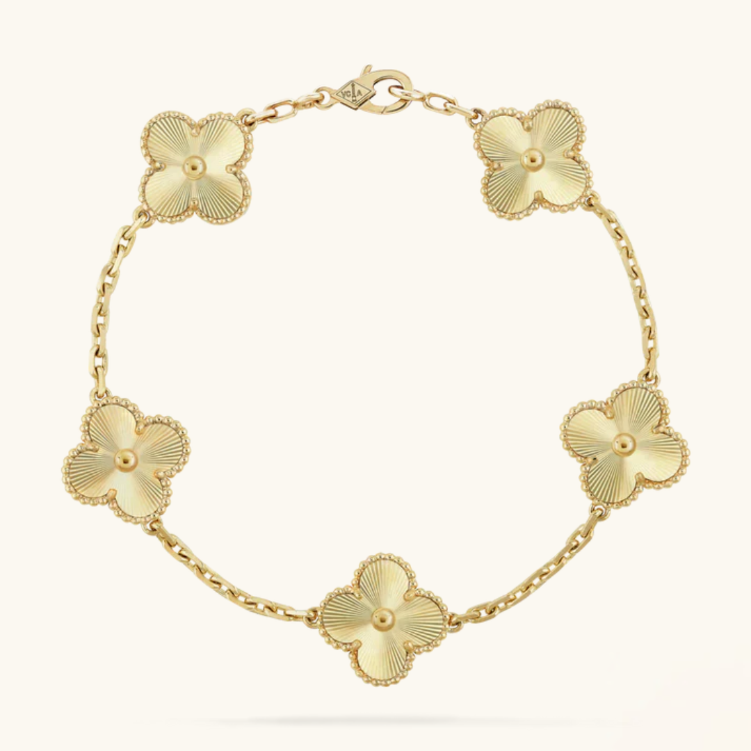 CLOVER | Bracciale in Oro