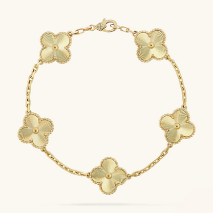 CLOVER | Bracciale in Oro