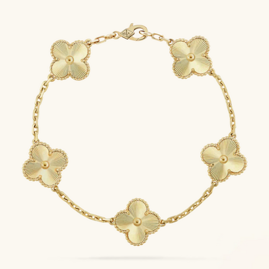 CLOVER | Bracciale in Oro